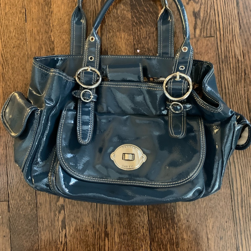 Franco Sarto Navy Blue Women's Bag